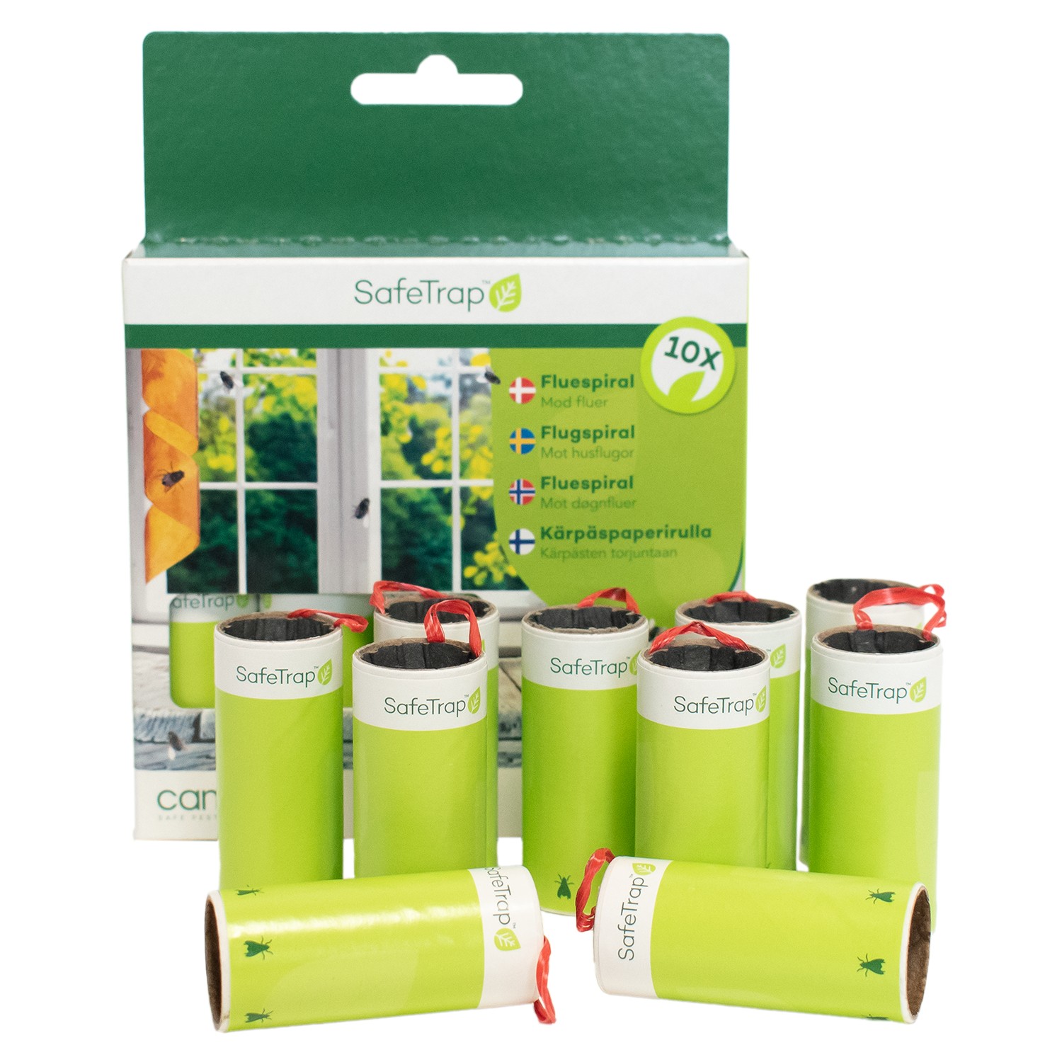 SafeTrap Fluespiral Mod Fluer (x10) SafeTrap Fluespiral Mod Fluer (x10)