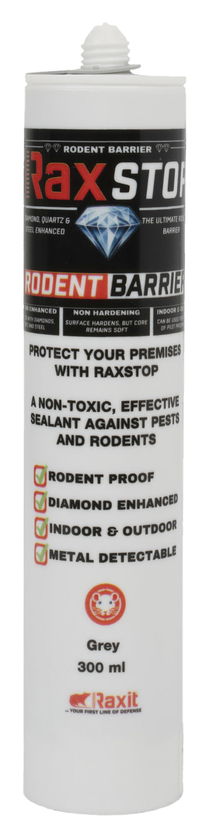 RaxIt Raxstop fugemasse 300 ml. RaxIt Raxstop fugemasse 300 ml.