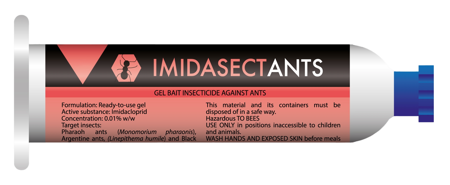 Imidasect Ants myregel, 30 g. tube, 1 stk. (NO) Imidasect Ants myregel, 30 g. tube, 1 stk. (NO)