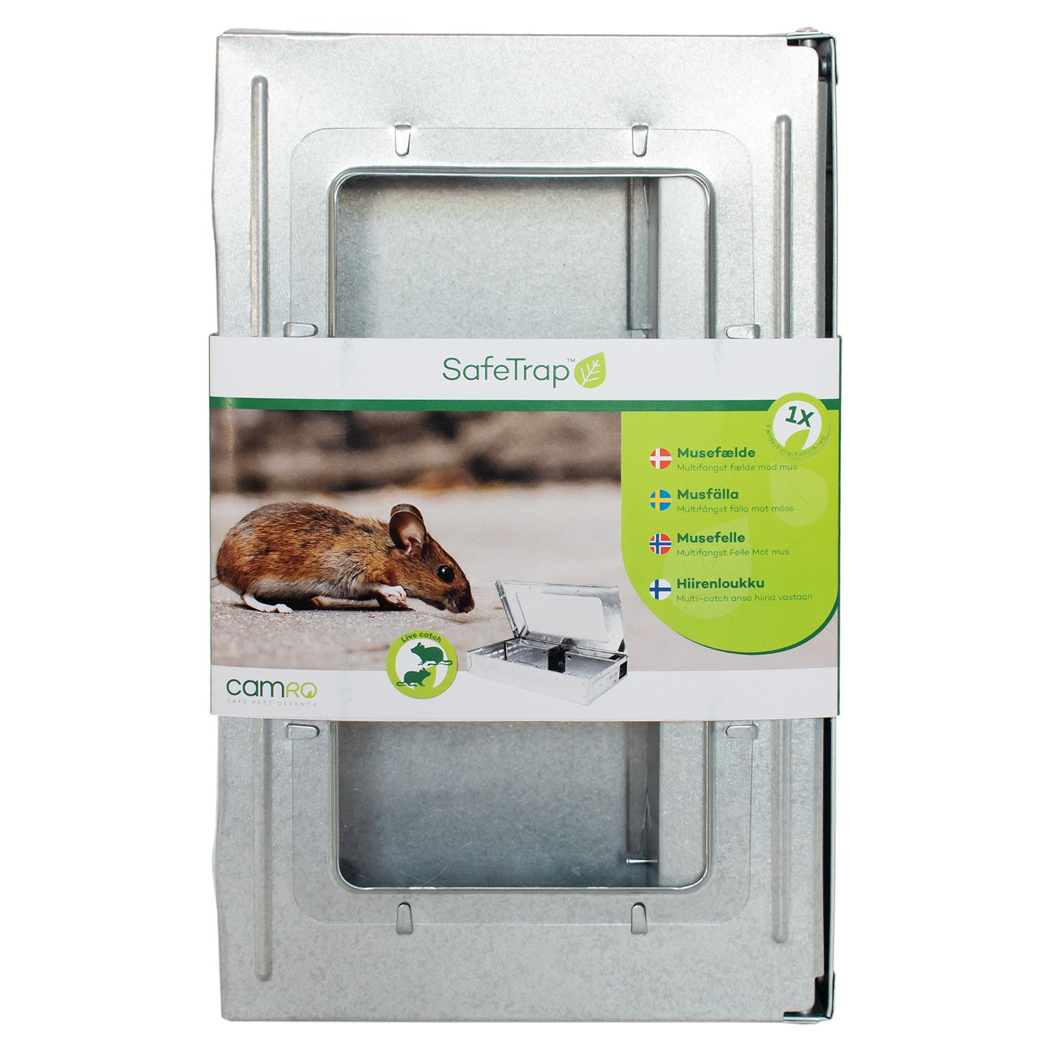 SafeTrap Musefælde Multifangst Mod mus SafeTrap Musefælde Multifangst Mod mus