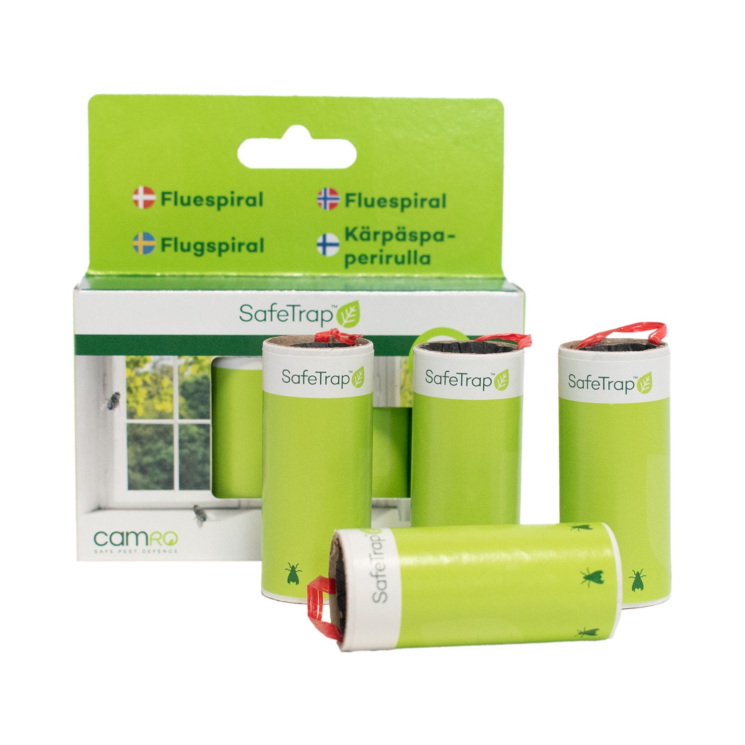 SafeTrap Fluespiral Mod Fluer (x4) SafeTrap Fluespiral Mod Fluer (x4)