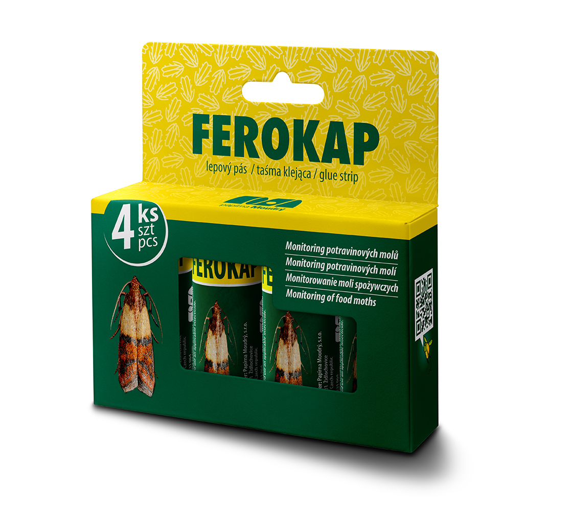 FEROKAP limspiral med feromon mod fødevaremøl