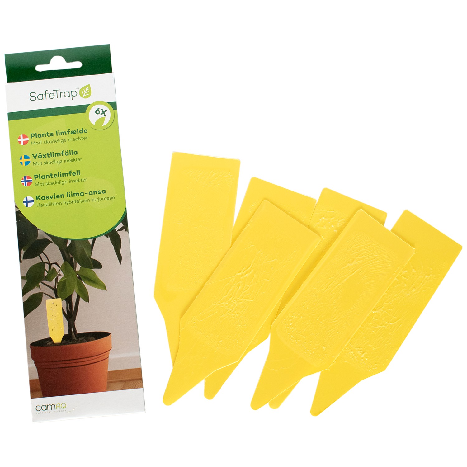 SafeTrap plantelimfælde Mod skadelige insekter SafeTrap plantelimfælde Mod skadelige insekter
