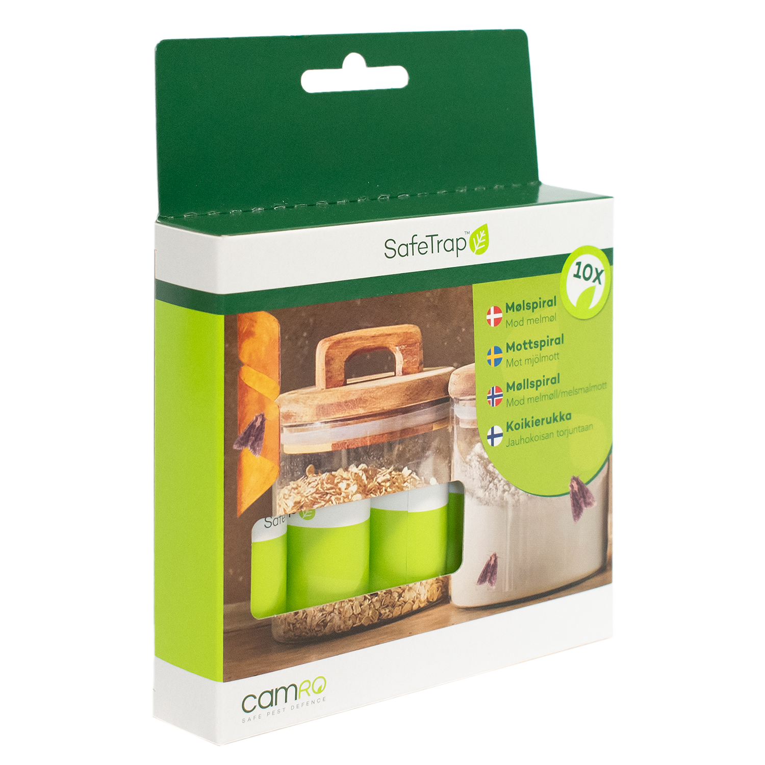 SafeTrap Mølspiral Mod Melmøl (x10) SafeTrap Mølspiral Mod Melmøl (x10)