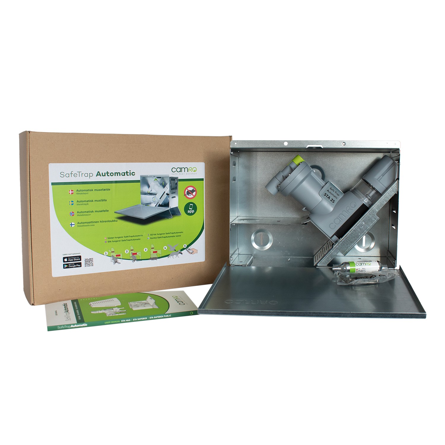 SafeTrap Automatic 25, i metaldepot SafeTrap Automatic 25, i metaldepot