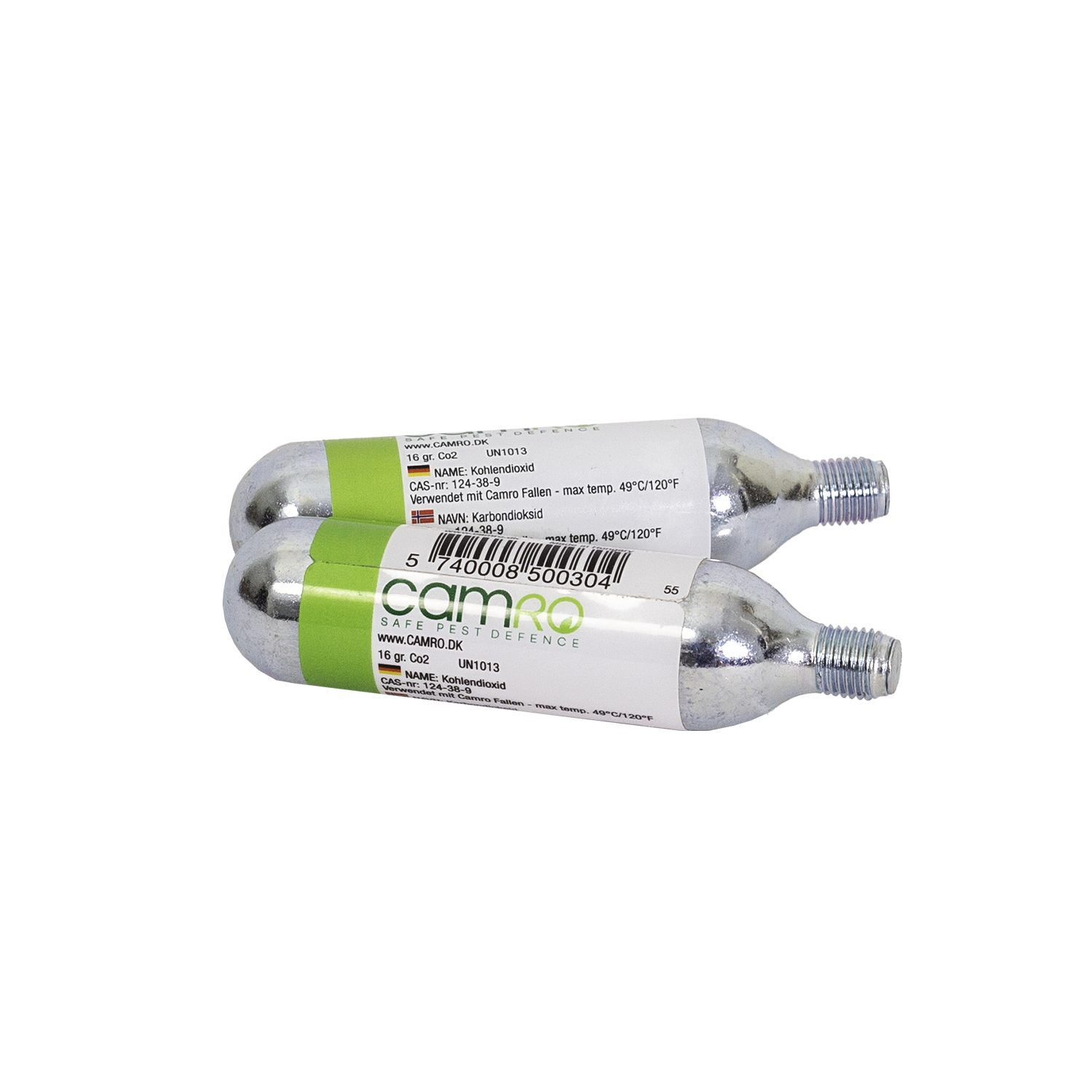 SafeTrap Automatic CO2 patron (x2)