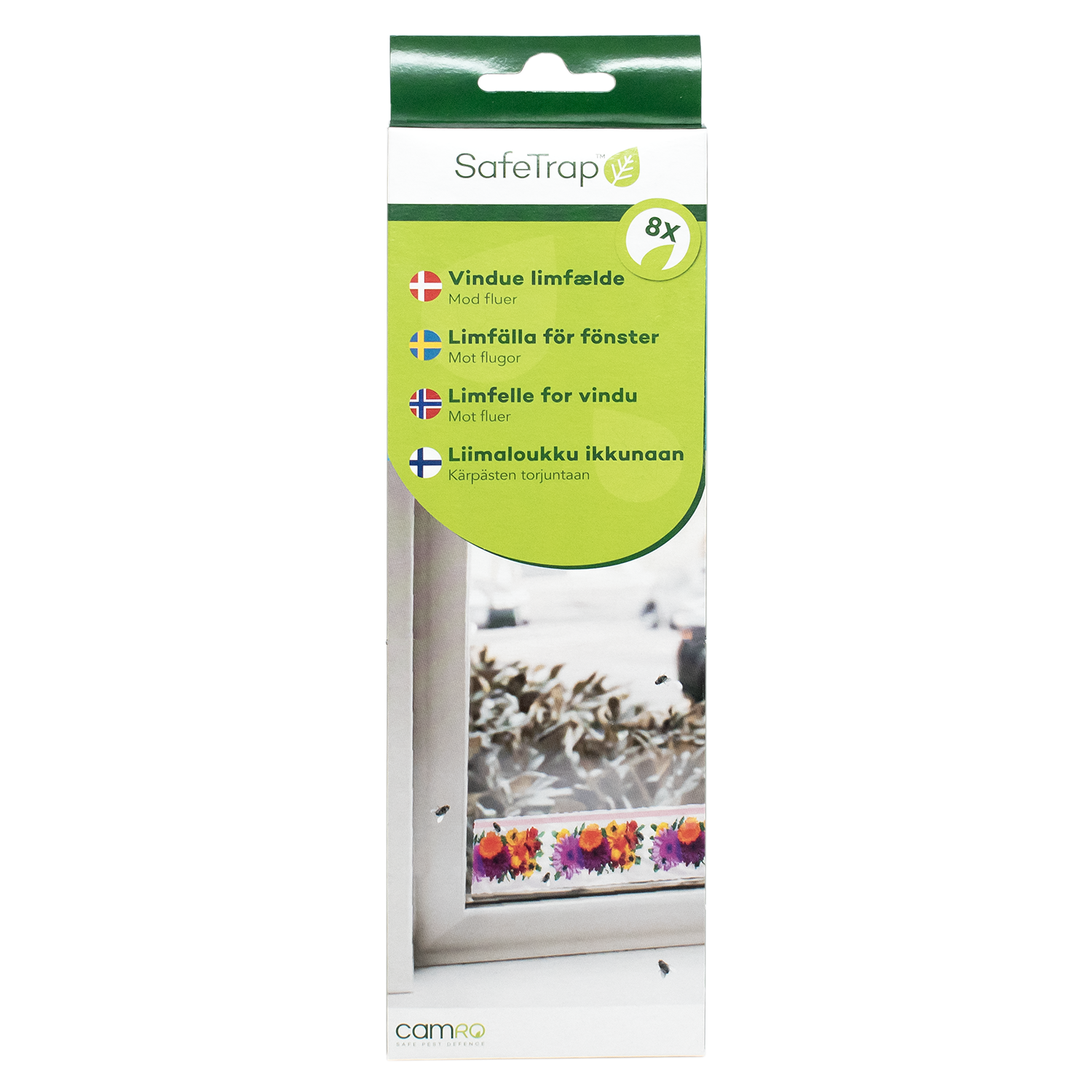 SafeTrap Vinduesfælde Mod Fluer (x8) SafeTrap Vinduesfælde Mod Fluer (x8)